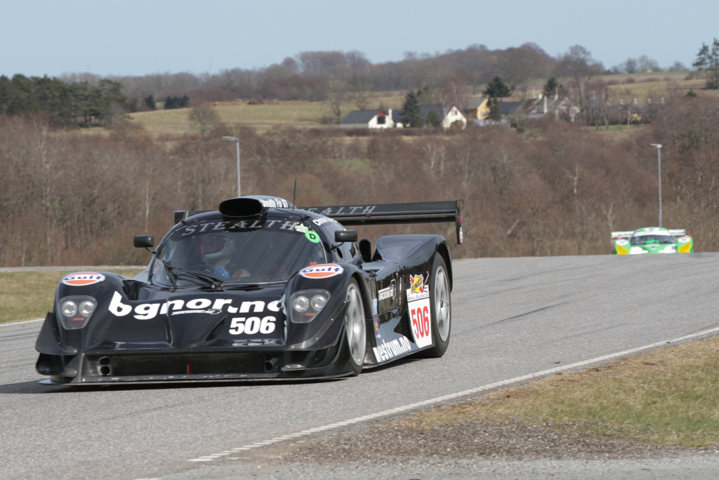 Christer Gislerud foran Claus Christensen
(Foto: Motorsporten.dk)